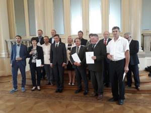 Posoški prejemniki listin o častnem pokroviteljstvu (Foto Milan Štulc)-1800